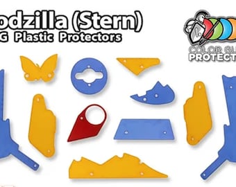 Stern Godzilla Pinball 11 Piece Plastic Protector Set