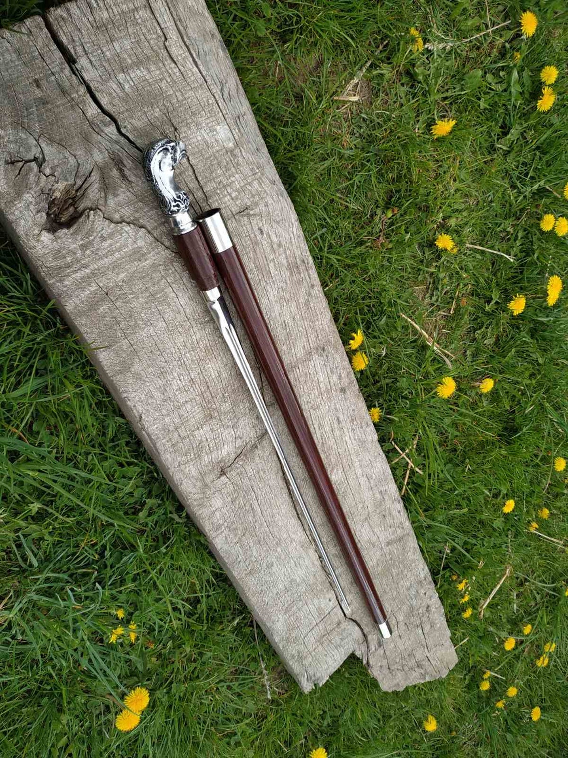 EXCLUSIVE Sword Cane Walking Stick Blade Walking Stick Etsy