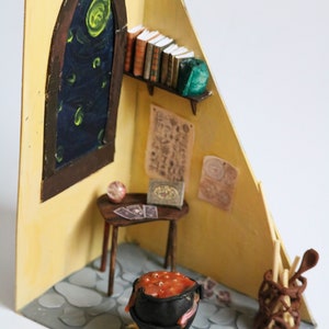 Hexe Themen Buch Ecke