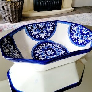 Handmade serving dish