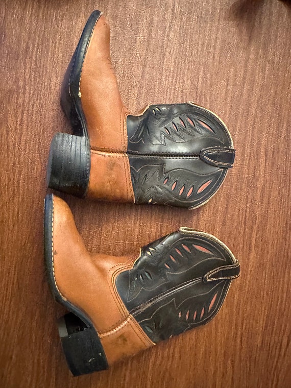 Childrens Vintage Cowboy Boots - image 1