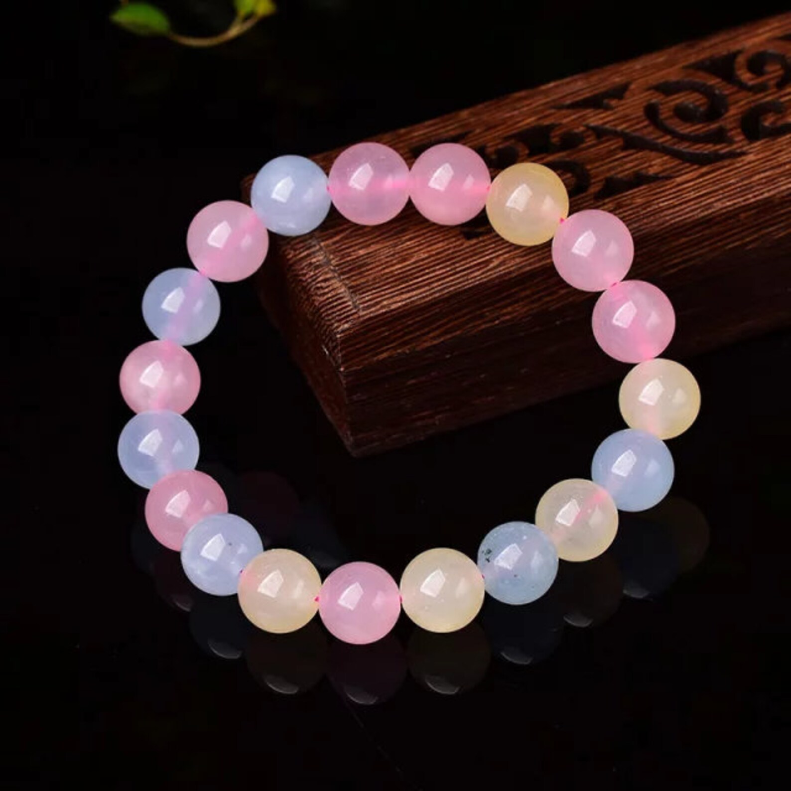 Bracelet Stone Bracelet Gemstone Etsy