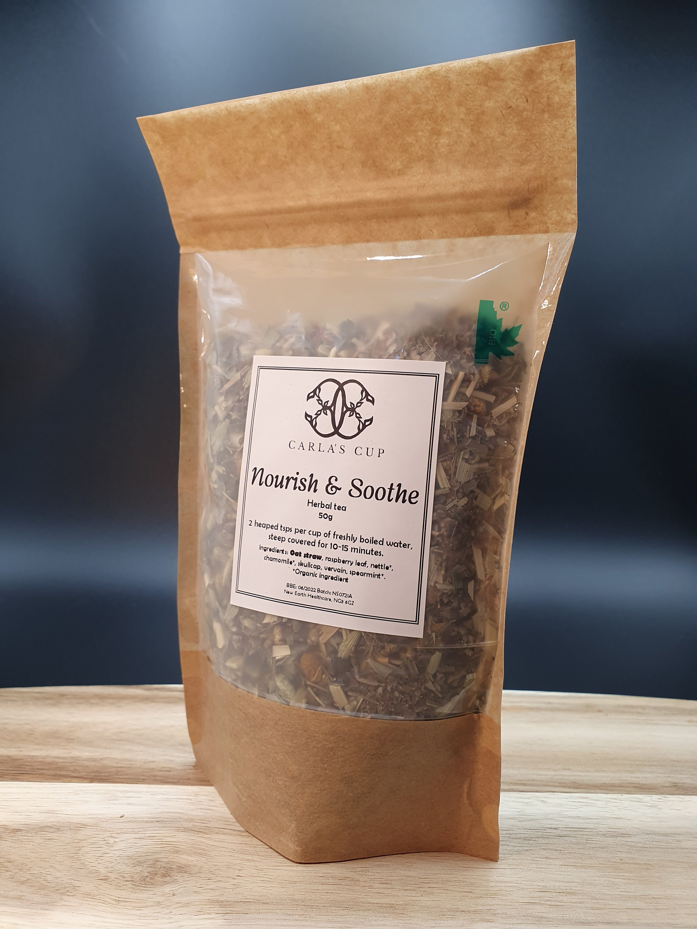 Nourish & Soothe Herbal Tea Blend 50g Etsy