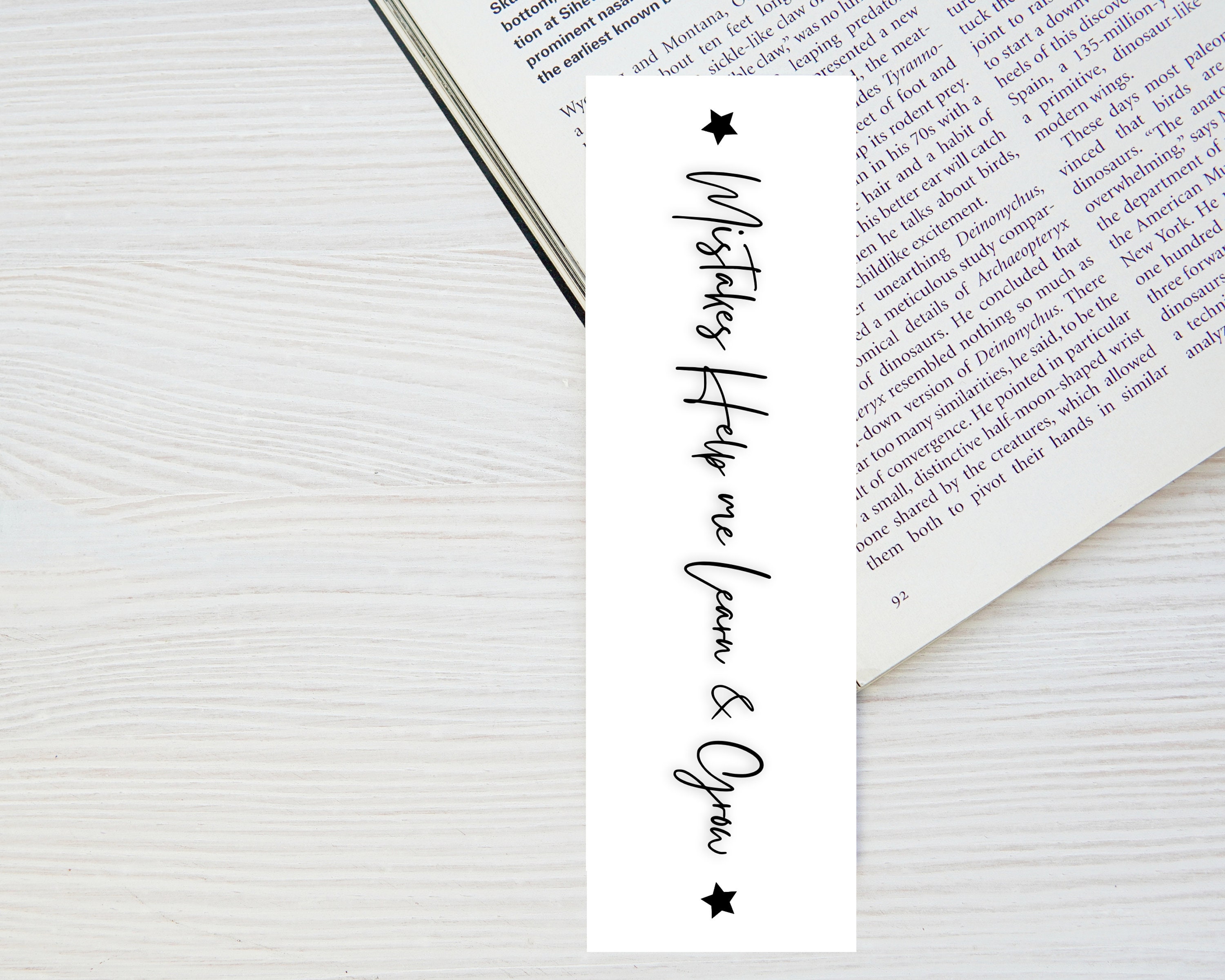 Printable Bookmarks for Children, Teenagers &amp; Adults | Positive ...