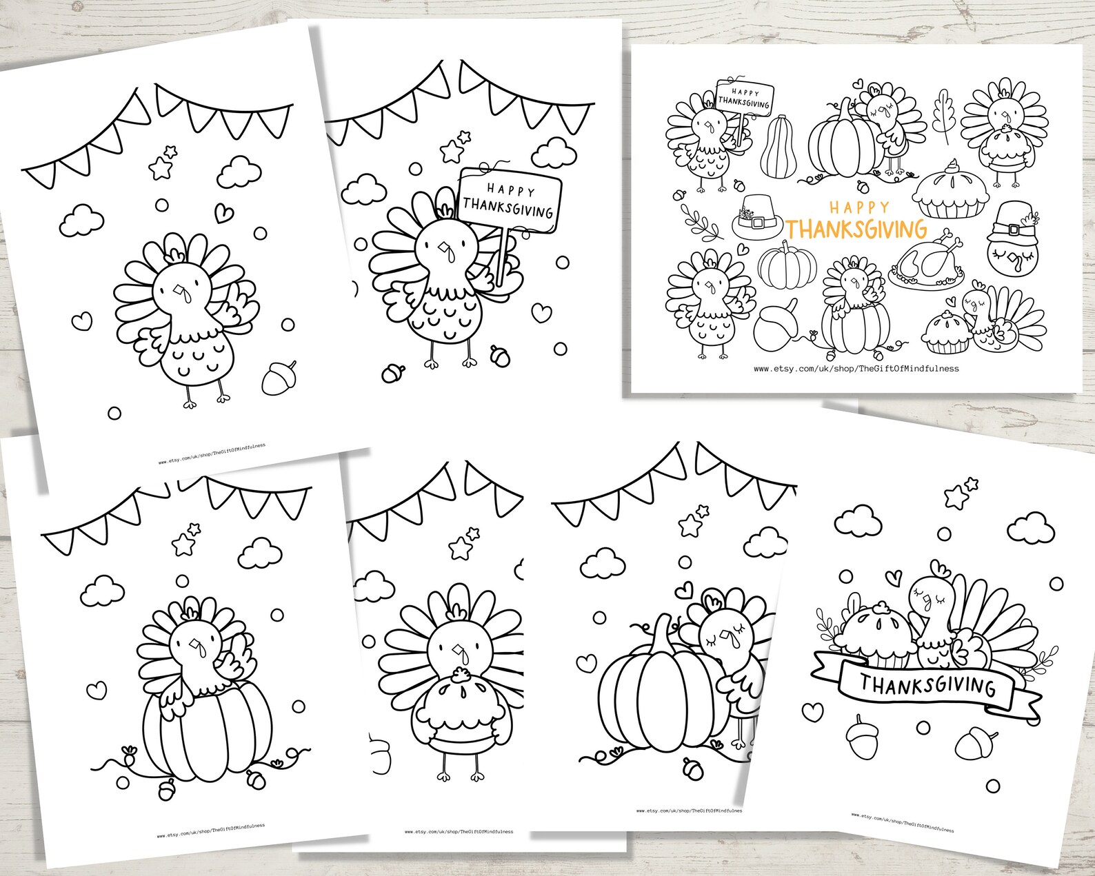 Printable Thanksgiving Coloring Pages, Thanksgiving Coloring Sheets ...