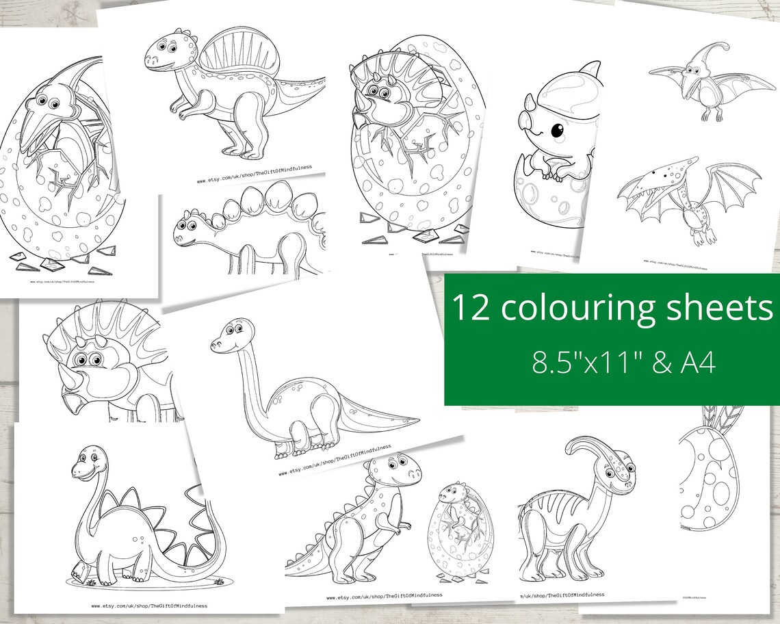 Printable Dinosaur Coloring Pages, Dinosaur Coloring Sheets, T-rex ...
