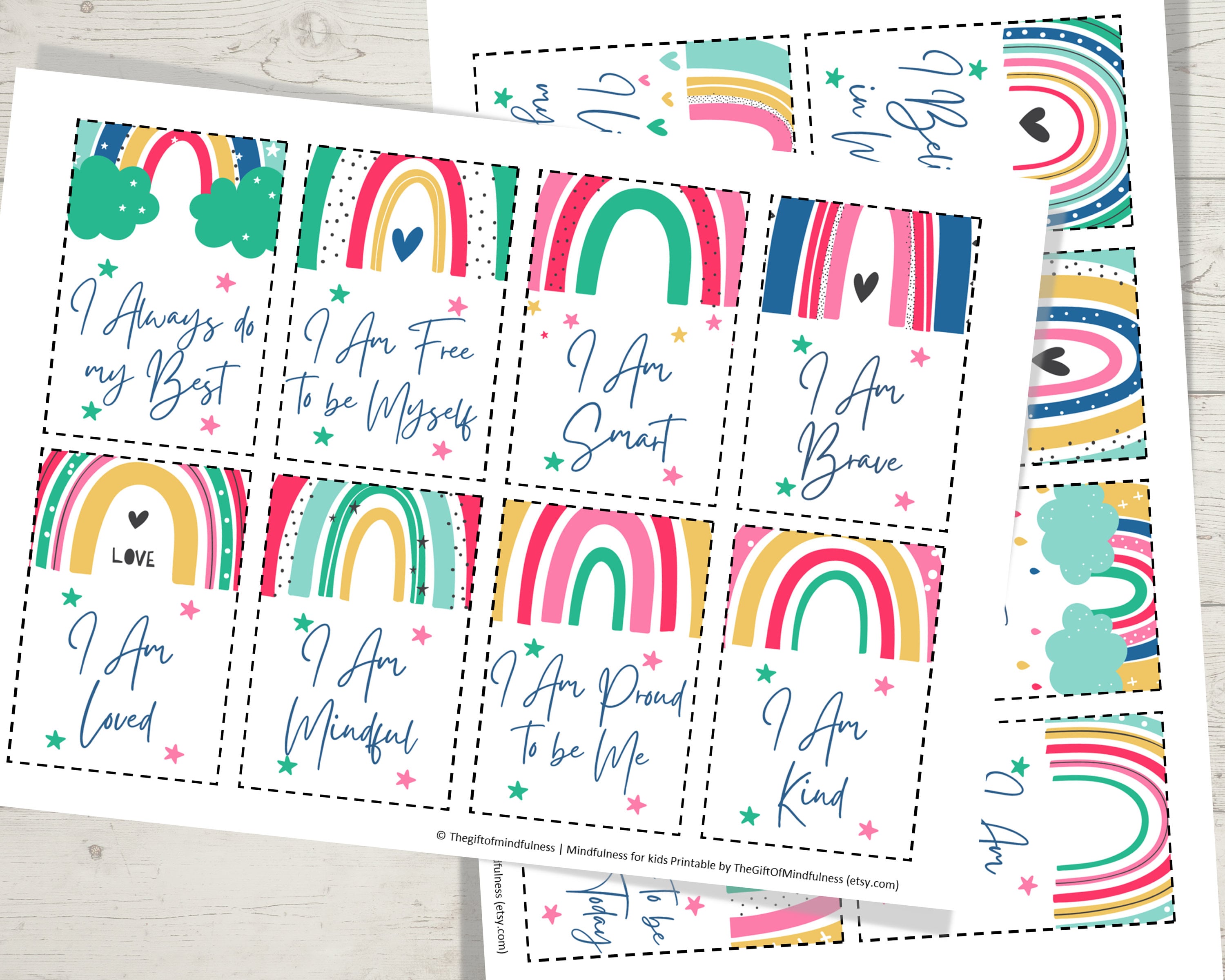 Printable Affirmation Cards, Printable Daily Affirmations to Encourage ...