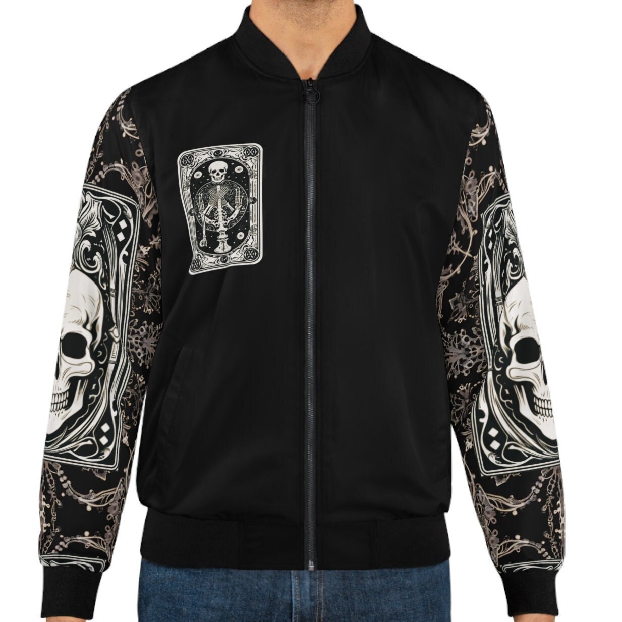 Dark Tarot Puffer Jacket