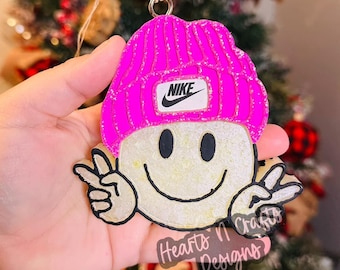 Smiley Beanie Car Freshies