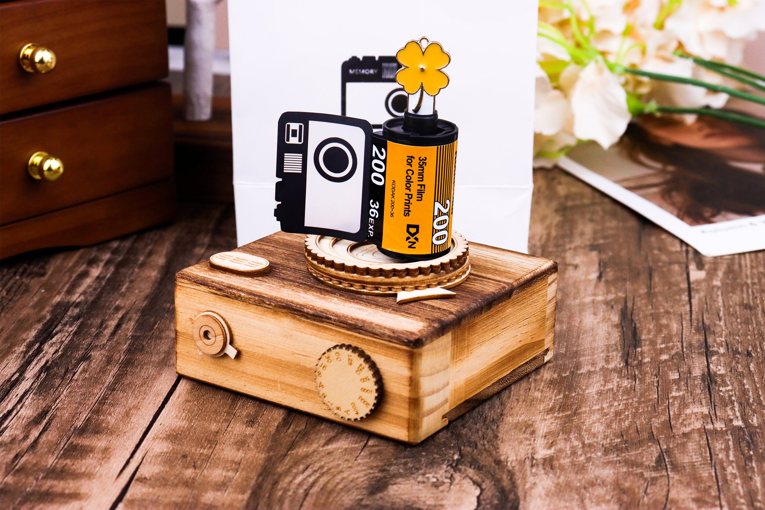 Personalized Photo Film Roll Keychaincustom Picture Keychain Etsy