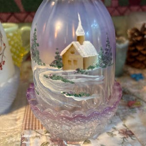 Fenton Winter Scene - Etsy