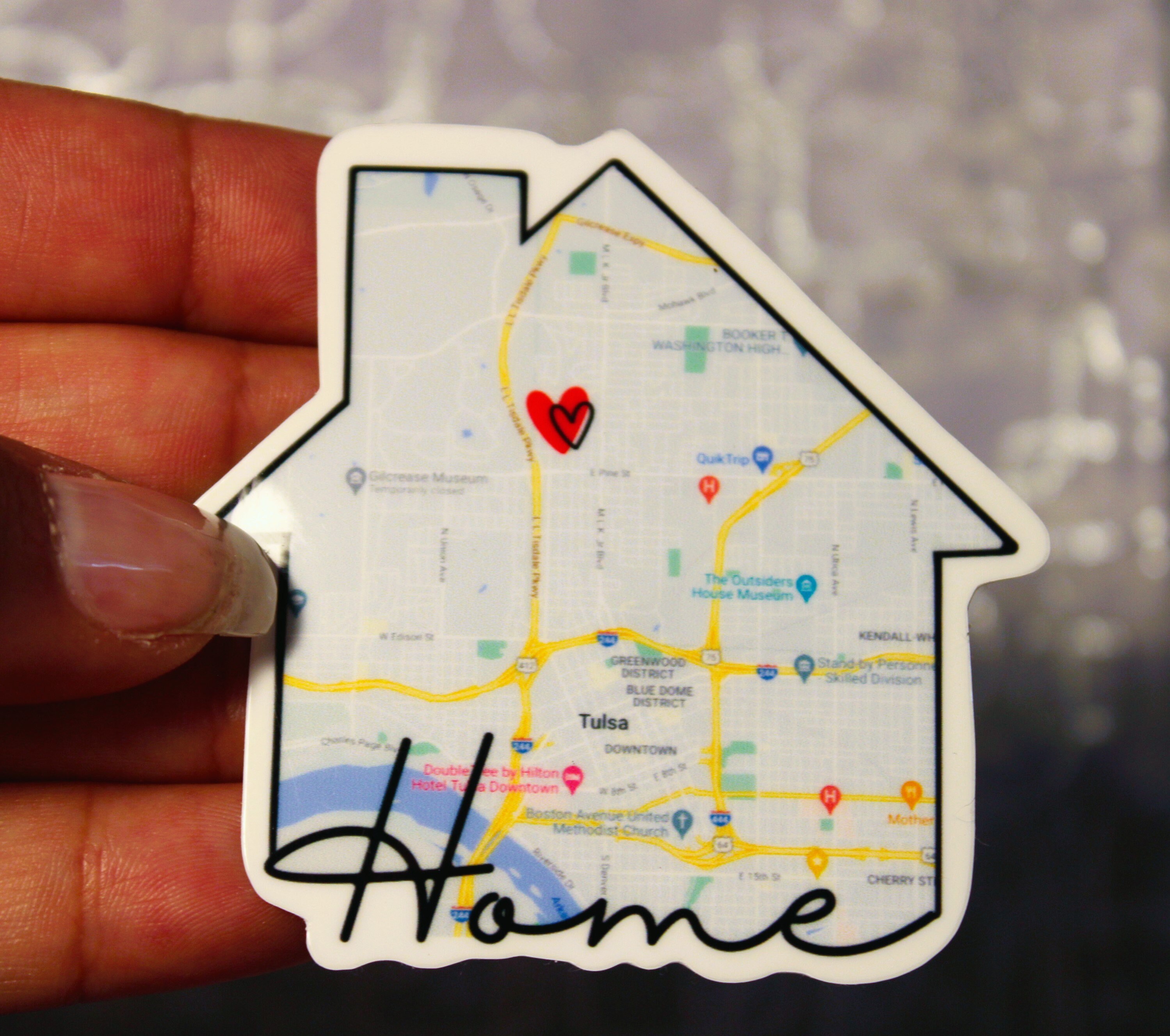 Custom Home Sticker - Etsy
