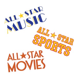 Pegatinas de All Star Resort