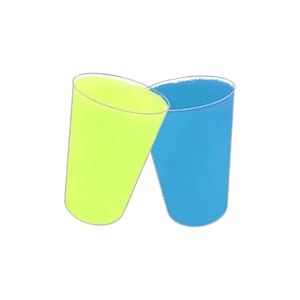 Groene en Blauwe Sticker van de Melk