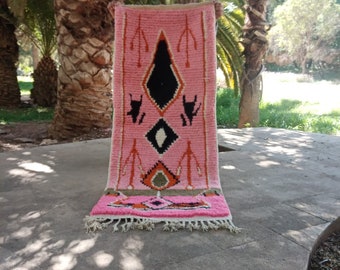 AMAZING MOROCCAN  Artisanal.Handmade Morrocan Rug, Authentic Berber Rug, Bohemian Style Rug For Living Room