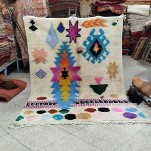 70% OFF** Moroccan rug, Mrirt rug, Brown rug, Wool rug, Premium quality rug, Morocco rug, Dining room rug, Berber rugs, Beniouarain rug