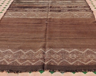 Tapete Berbere Boujaad Vintage: 1,65 m x 3 m, tecido marroquino autêntico