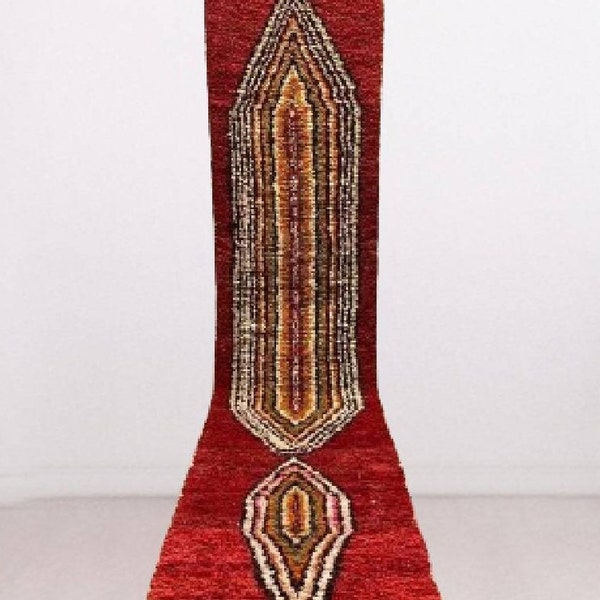 Vintage Berber Antique Runner - Handwoven Afrikesh Rug - Personalized Gift
