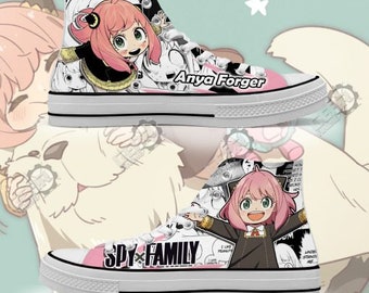 Forger Shoes Custom Anime High Top Canvas Shoes
