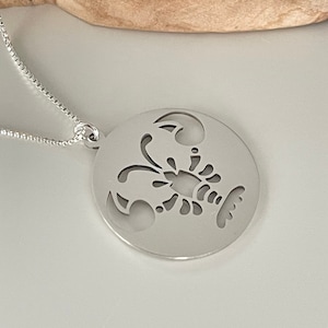 Cancer Zodiac Necklace Silver, Zodiac signs personality, Silver Scorpio Necklace, Leo Necklace, Libra Necklace Zodiac, Virgo Necklace