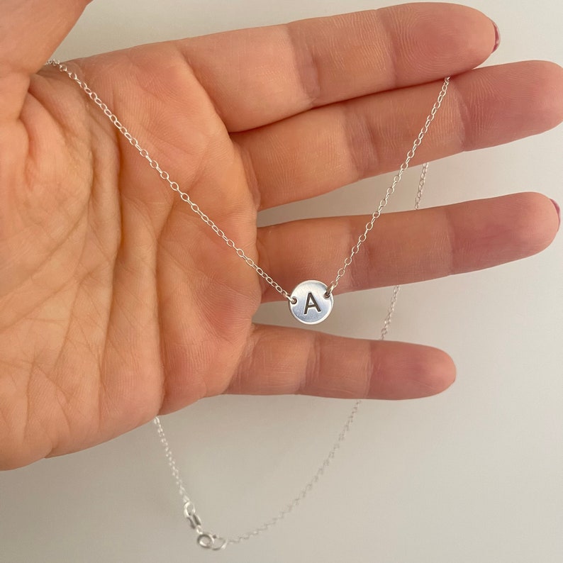 Custom Engraved 925 Silver Coin Necklace – A Touch of Personal Elegance Image 3