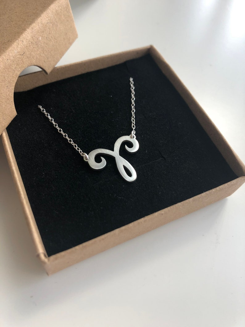 Minimal Zodiac Sign Pendants In Silver, Sterling Silver Personalized Necklace, Bridesmaid Gift image 1