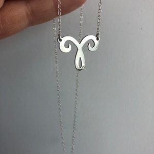 Minimal Zodiac Sign Pendants In Silver, Sterling Silver Personalized Necklace, Bridesmaid Gift image 6