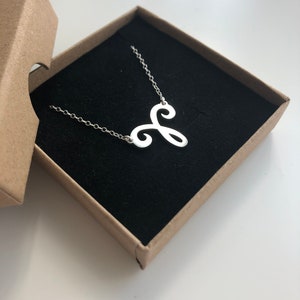 Minimal Zodiac Sign Pendants In Silver, Sterling Silver Personalized Necklace, Bridesmaid Gift image 4
