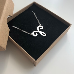 Minimal Zodiac Sign Pendants In Silver, Sterling Silver Personalized Necklace, Bridesmaid Gift image 5
