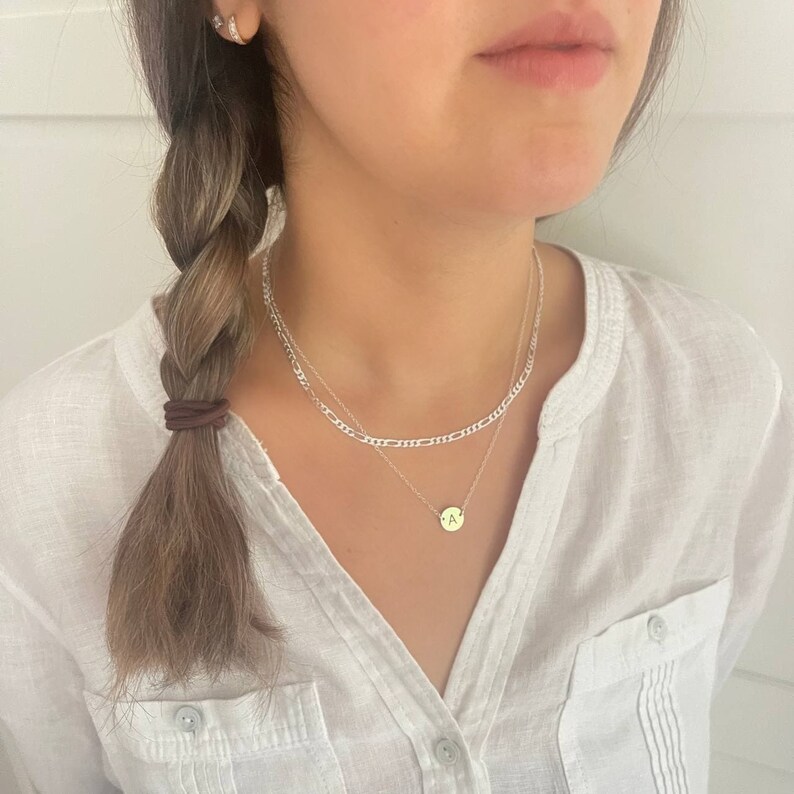 Custom Engraved 925 Silver Coin Necklace – A Touch of Personal Elegance Image 7
