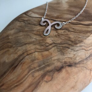 Minimal Zodiac Sign Pendants In Silver, Sterling Silver Personalized Necklace, Bridesmaid Gift image 10