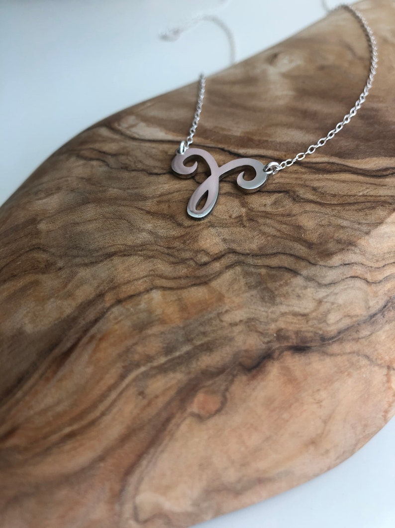 Minimal Zodiac Sign Pendants In Silver, Sterling Silver Personalized Necklace, Bridesmaid Gift image 10