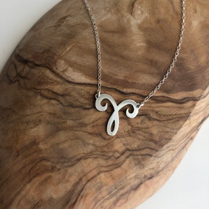 Minimal Zodiac Sign Pendants In Silver, Sterling Silver Personalized Necklace, Bridesmaid Gift image 6