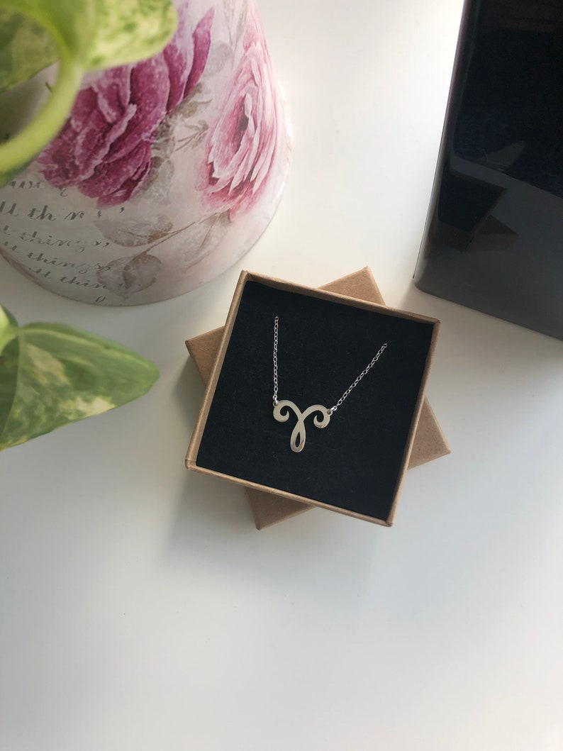 Minimal Zodiac Sign Pendants In Silver, Sterling Silver Personalized Necklace, Bridesmaid Gift image 9