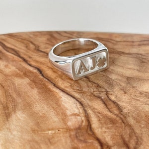 personalized gifts  monogram Ring