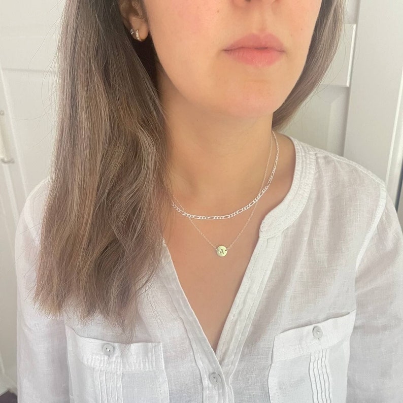 Custom Engraved 925 Silver Coin Necklace – A Touch of Personal Elegance Image 2