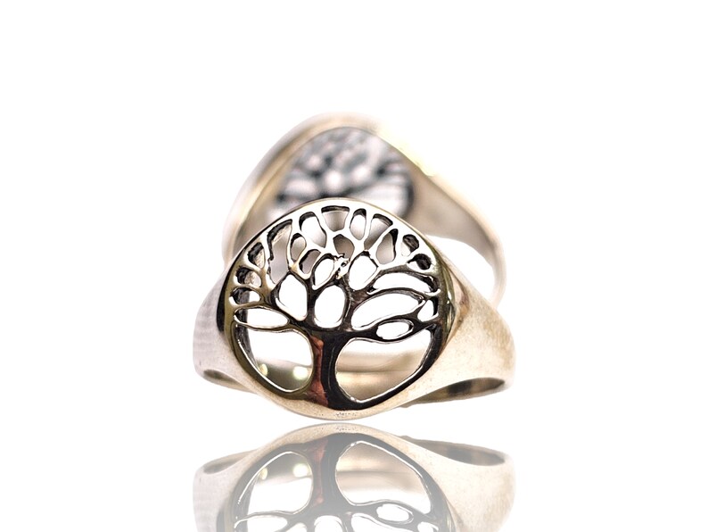 Silver Tree of Life ring