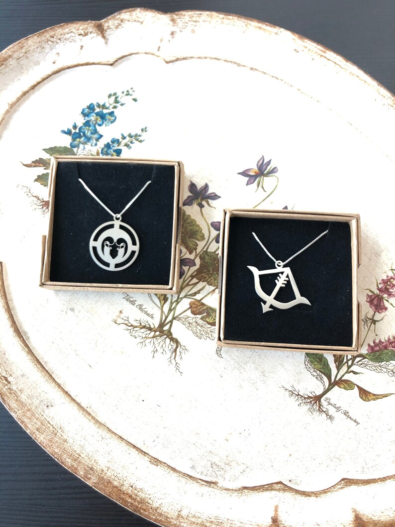 Sterling Silver Zodiac Sign Necklace, Personalized Astrology Jewelry Image 7