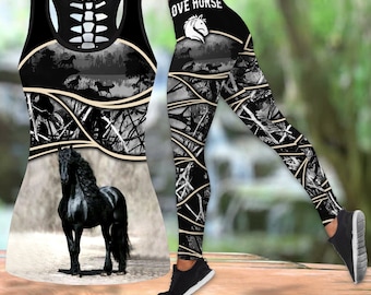 horse print tights Leggings Horse print legging