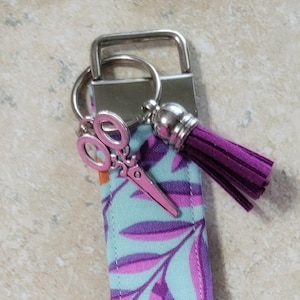 Tula Pink Keychains - Acacia