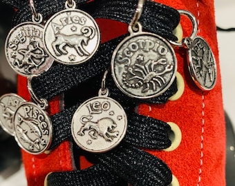 Roller Skate Accessories ... Zodiac Charms ... Astrology Lover ... Sun, Moon, or Rising Sign ... Great Skate Gift