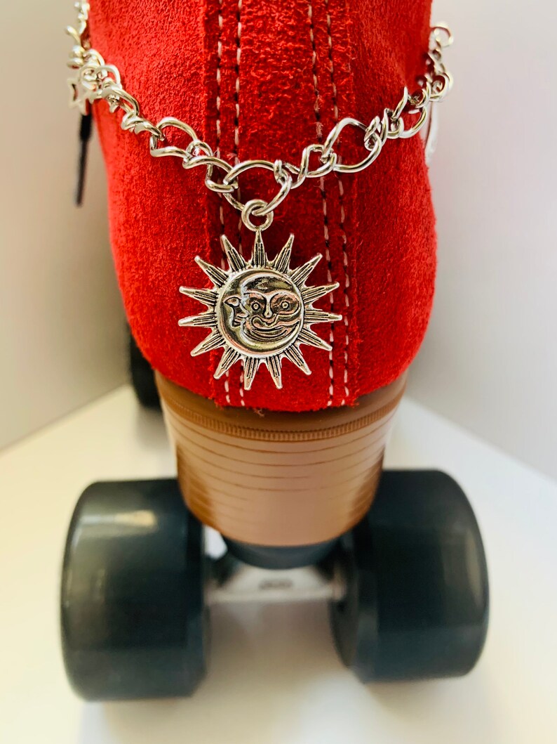 Roller Skate Accessories Sun Star and Moon Etsy