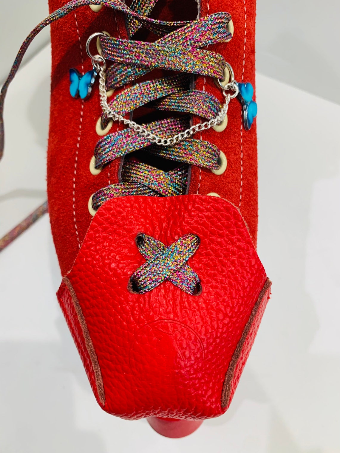 Roller Skate Accessories Butterflies Blue and Etsy