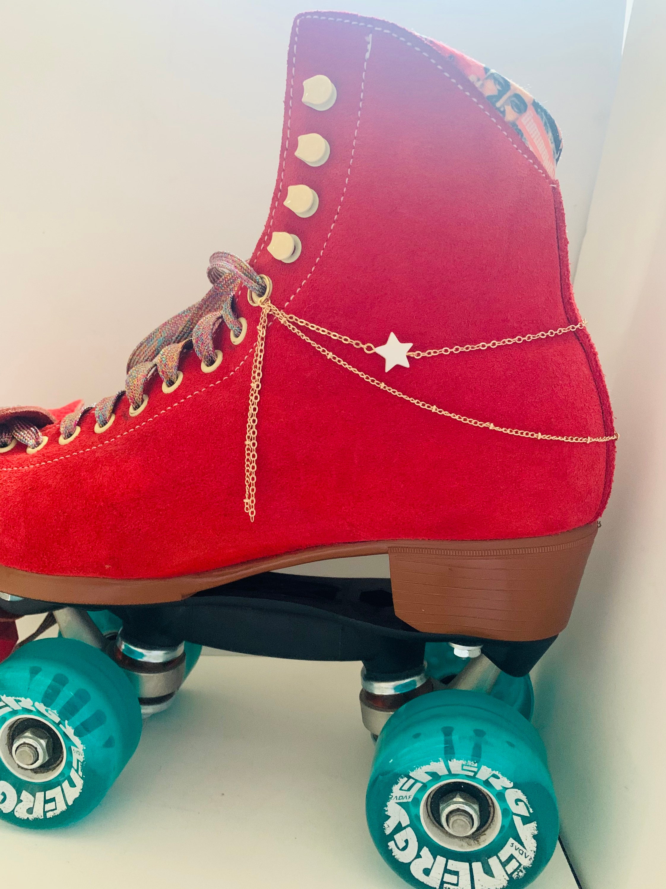 Roller Skate Accessories Skatelets Anklets Moon Etsy