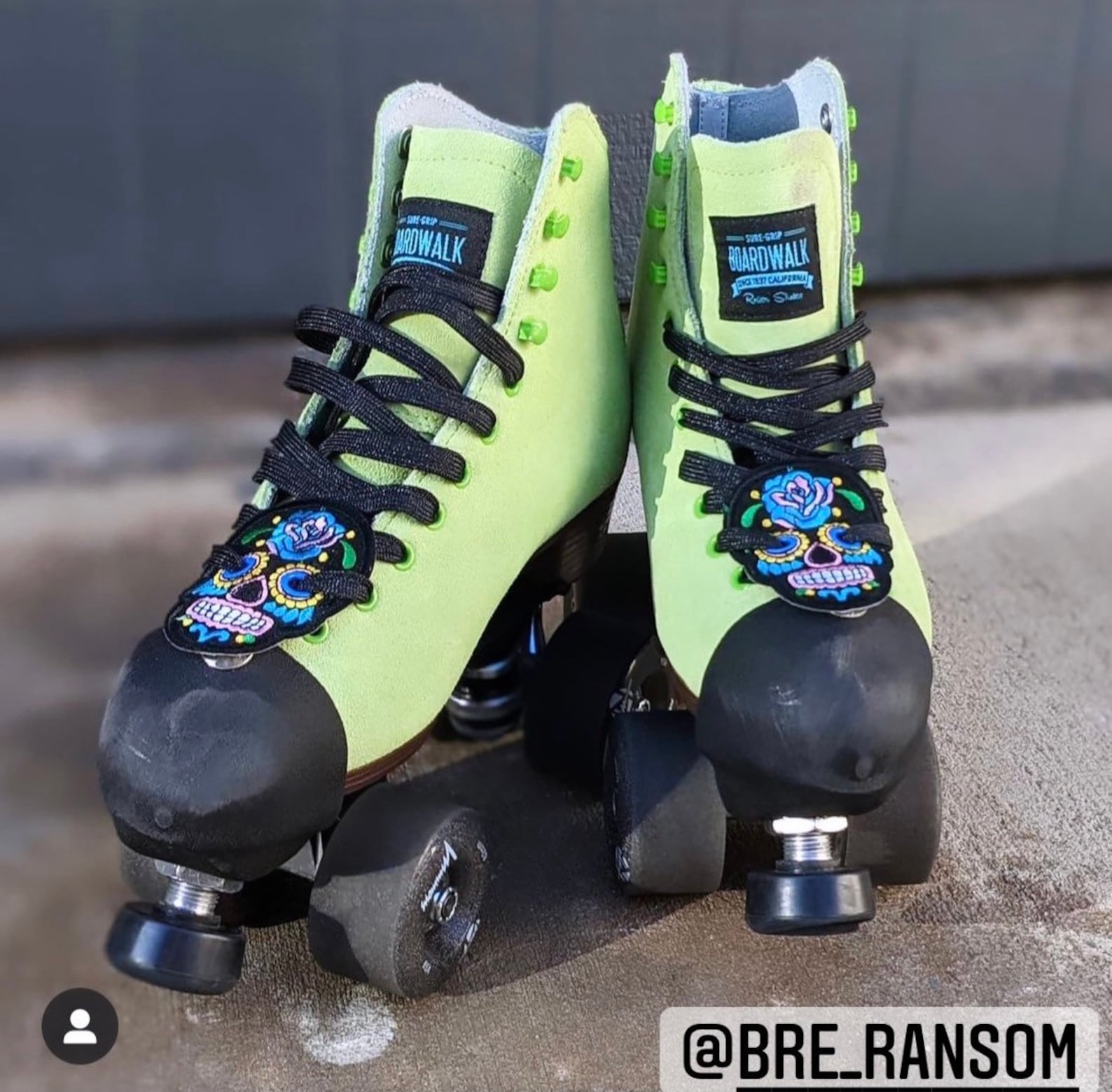 Roller Skate Accessories Sugar Skull Skull Día De Los Etsy India