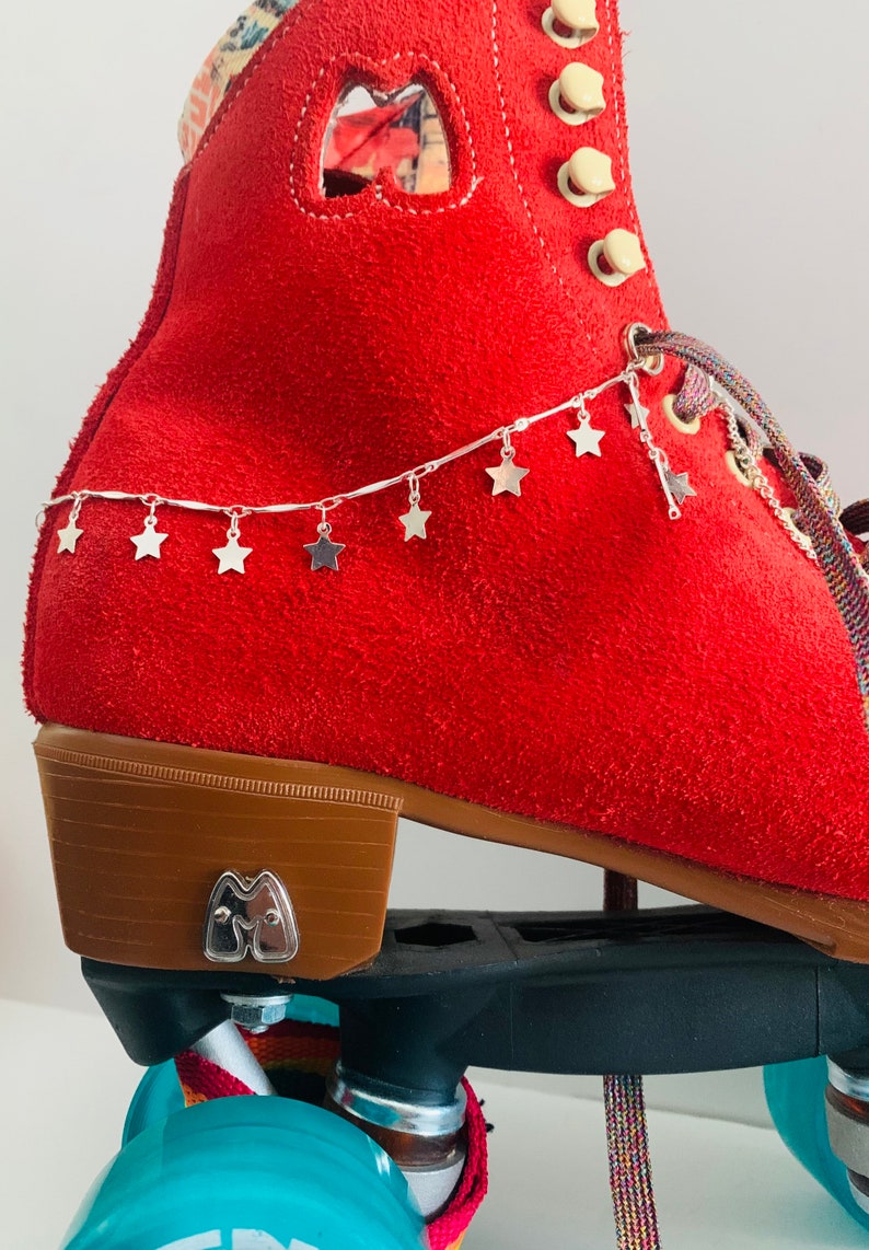 Roller Skate Accessories Skatelets Anklets Moon Etsy