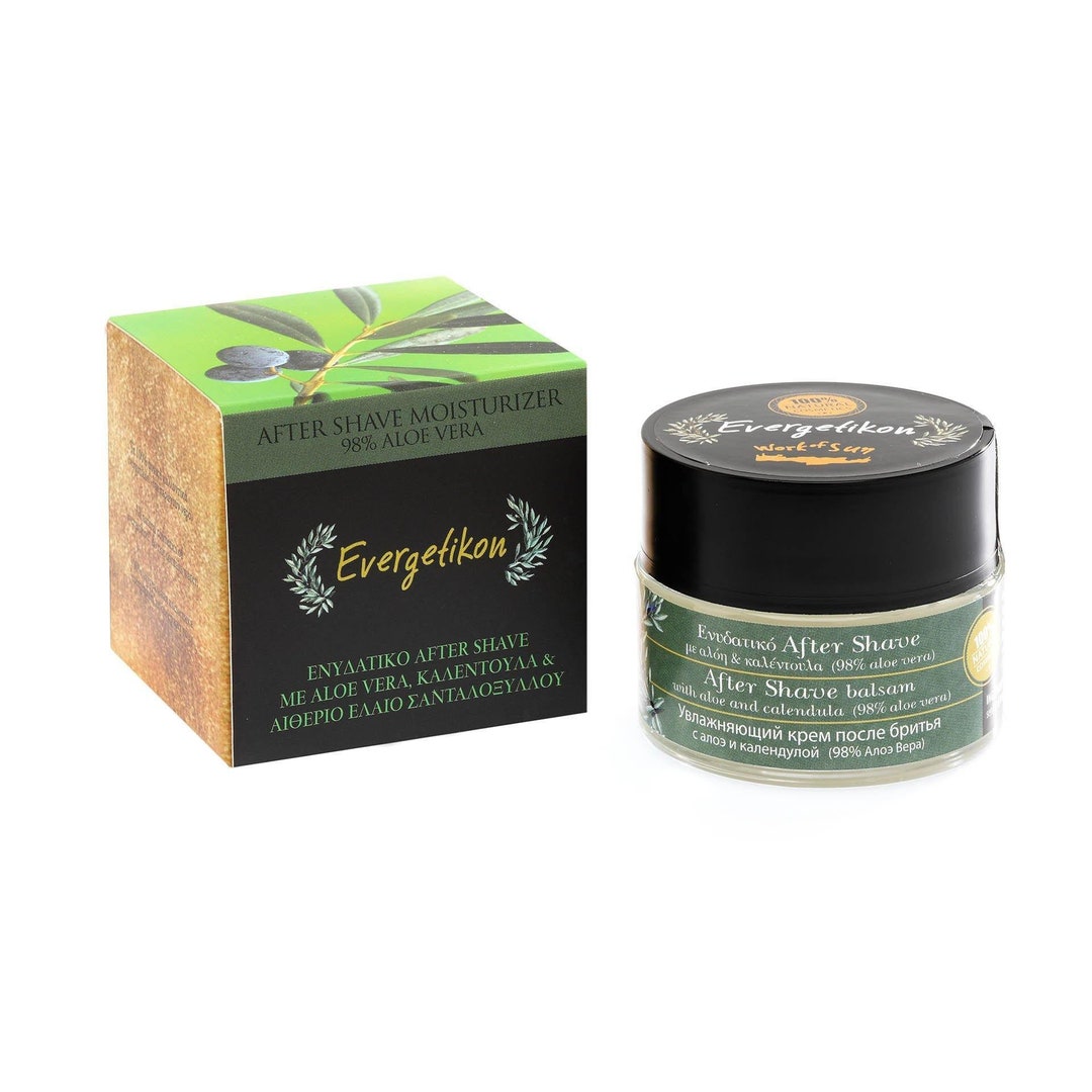 After Shave Moisturiser With Aloe Vera & Calendula. Etsy