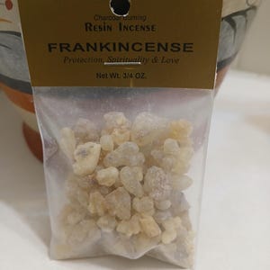 Premium Frankincense Natural Resin Incense  - Used Since Before Biblical Times for Protection and Purification & Love