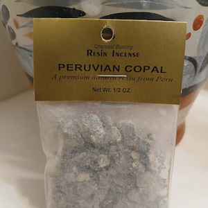 Peruvian Copal - A Premium High-quality Natural Resin Incense from Peru - Plus Mr. Hop is Throwing in a FREE GIFT!