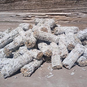 2 California White Sage Smudge Sticks